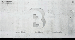Desktop Screenshot of blitzblau.at
